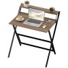 HOMCOM Folding Computer Desk Compact and Foldable