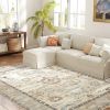 Area Rug, Indoor Boho Machine Washable Carpet