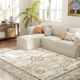 Area Rug, Indoor Boho Machine Washable Carpet