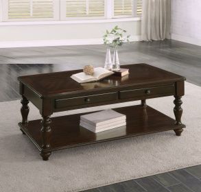 Modern Traditional Style Cocktail Table
