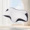 The PU airplane-shaped side sleeping support pillow