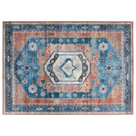 Non-Shedding Distressed Vintage Indoor Area Rug