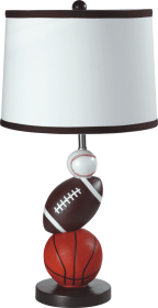 H MULTI-SPORT TABLE LAMP