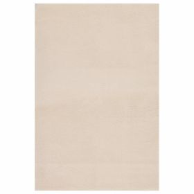 Shaggy Rug Beige 8'x11' Polyester
