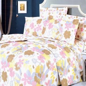 100% Cotton 4PC Duvet Cover Set (Queen Size)