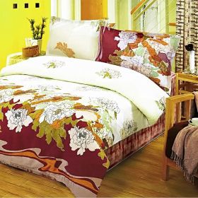 Blancho Bedding -  4PC Comforter Set (Twin Size)