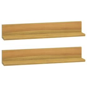 Solid teak wood Wall Shelves