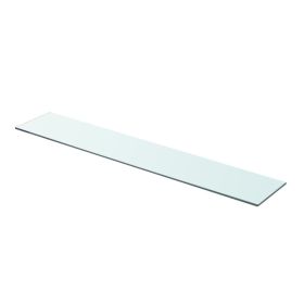Shelf Panel Glass Clear 35.4"x5.9"