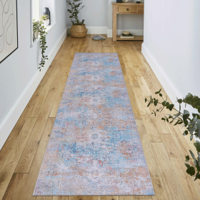 Naar Area Rug, Washable Rug, Low-Pile, Non-Slip, Non-Shedding,