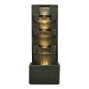 inches High Concrete Modern Water Fountain