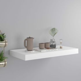 Floating Wall Shelf White