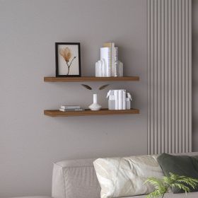 Ecco 31.5" Wide Floating Shelves Set of 2, Shelves