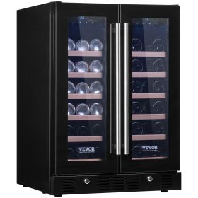 VEVOR 24" Wine and Beverage Refrigerator,