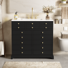 36'' Bathroom Vanity with Resin Sink Combo, Freestanding Vanity