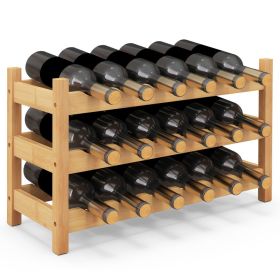 Countertop Wine Bottle Organizer