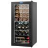 VEVOR 32-Bottle Wine Cooler Dual Zone Freestanding