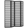 VEVOR Room Divider, 4 Panel Japanese Room Divider,
