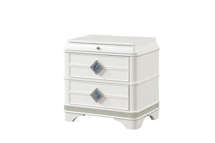 Laguna Modern Style 2-Drawer Night stand Made with Wood,