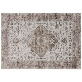 HOMCOM 4x6 Area Rug,  Non-Slip Floor Carpet