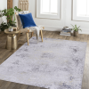 LOOM & LUXE 5x8 Area Rug, Washable Pile, Non-Slip, Non-Shedding,