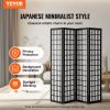 VEVOR Room Divider, 4 Panel Japanese Room Divider,