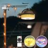 Waterproof Retractable Strip Light Solar Powered LED String Lights