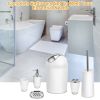 Bathroom Accessories Set 6 Pcs Bathroom  Dispenser Toothbrush Holder
