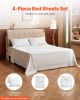 4-Piece Queen Bed Sheet Set 1