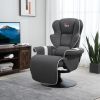 HOMCOM Manual Recliner, Swivel Lounge Armchair