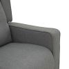 HOMCOM Wingback swivel recliner chair glider rocking chair