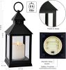 Vintage Golden Brushed Black Lantern