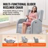VEVOR Electronic Power Recliner and Swivel Glider,