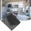 Bar Kitchen Industrial Multi-functional Anti-fatigue Drainage Rubber Non-slip Floor Mat
