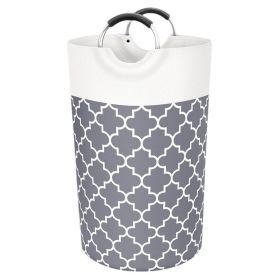 82L Laundry Basket . (Color: Gray, Ships From: China)