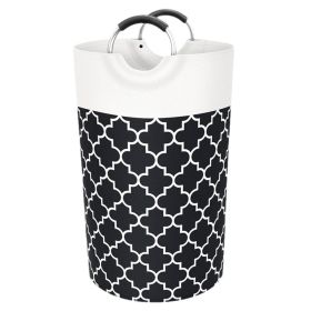82L Laundry Basket . (Color: Black, Ships From: China)