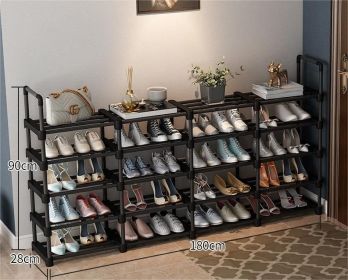 Extra Large Multilayer Shelf Simple Shoe Racks (size: 180*90-1051)