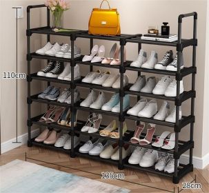 Extra Large Multilayer Shelf Simple Shoe Racks (size: 135*110)