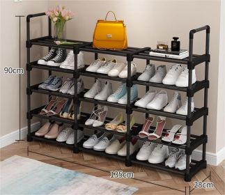 Extra Large Multilayer Shelf Simple Shoe Racks (size: 135*90)