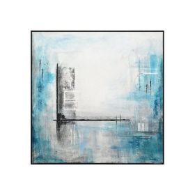 Hand-painted decorative painting abstract art (size: 100x100cm)