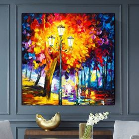 Home Decoration Modern Hand Painted Abstract (size: 70x70cm)