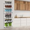 Large Metal Door Spice Rack