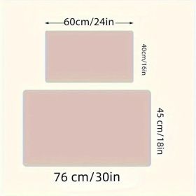 "Red White Blue Striped Welcome Mat (Color: 30"x 18)