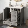 30" Bathroom Vanity ,  Cabinet with Sink Combo Set,