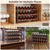 Freestanding Countertop Wine Bottle Organizer Rack