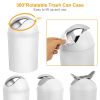 6 Pcs Bathroom Set Ensemble Complete Soap Dispenser Toothbrush Holder