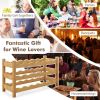Freestanding Countertop Wine Bottle Organizer Rack