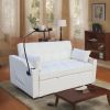 Modern Velvet Loveseat Futon Sofa
