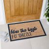 Funny Coir Doormat ,The Entrance Way Outdoor with Heavy-Duty Non Slip